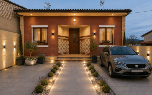 VENTA DE CASA 1 PLANTA CON PATIO, TERRAZA Y PARCELA EN EL CUTO – SANTIAGO DE ARENAS – SIERO